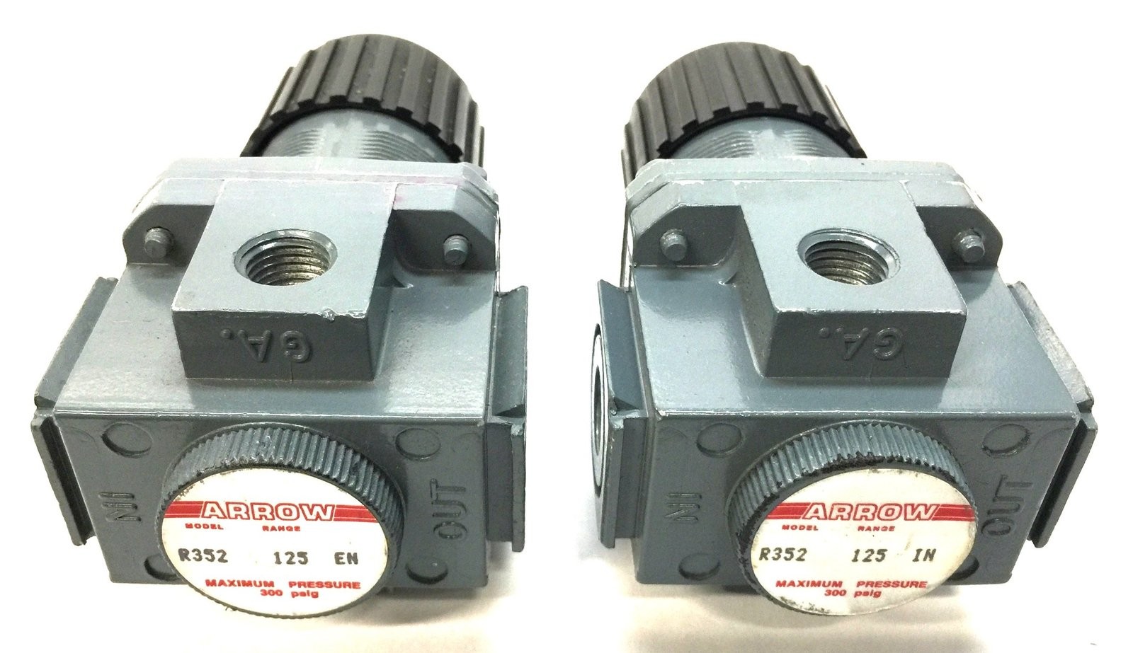 Arrow Pneumatic Pressure Regulator R352 (125EN) [Lot of 2] NOS