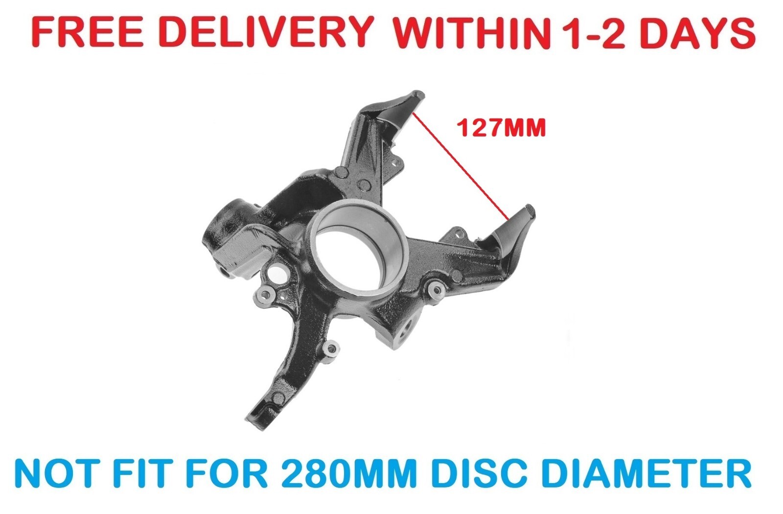 FRONT R/H KNUCKLE HUB BEARING CARRIER FOR VW BORA SALLON 1J2 1J6 1.6 (1998-2005)