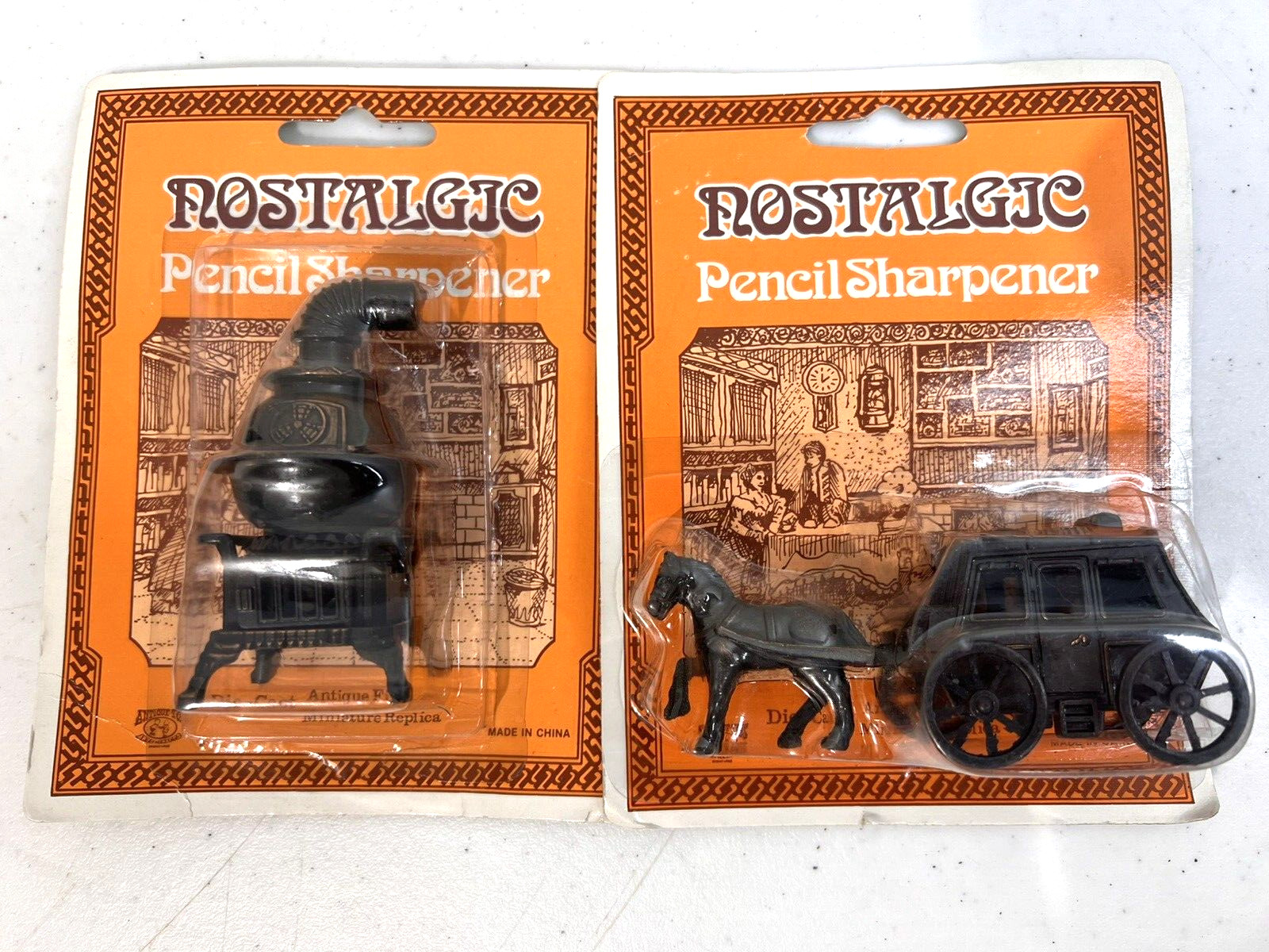Set of 2 Nostalgic Pencil Sharpeners