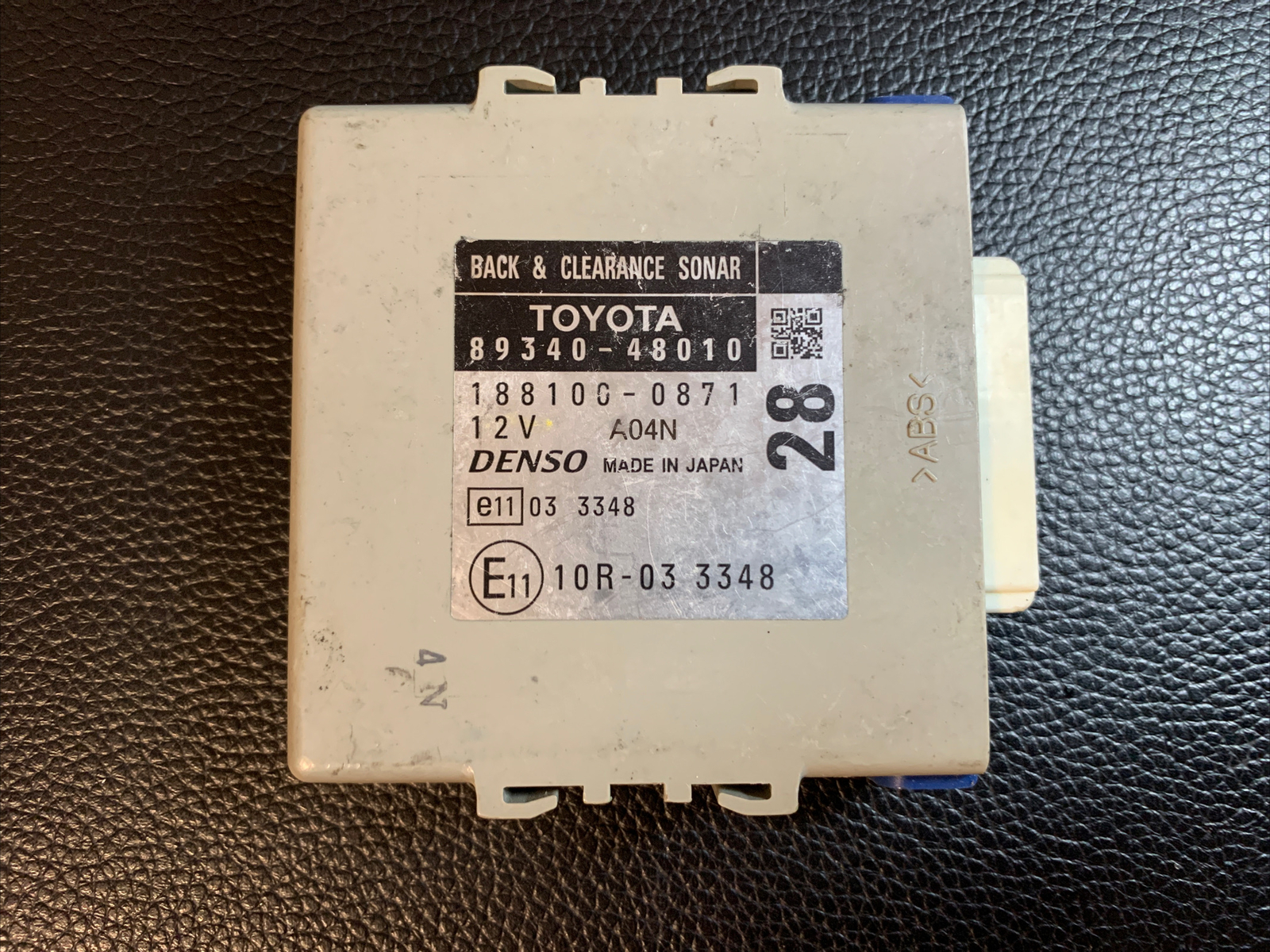 OEM Chassis ECM Driver Park Assist 2010-2012 LEXUS RX350 89340-48010 188100-0871