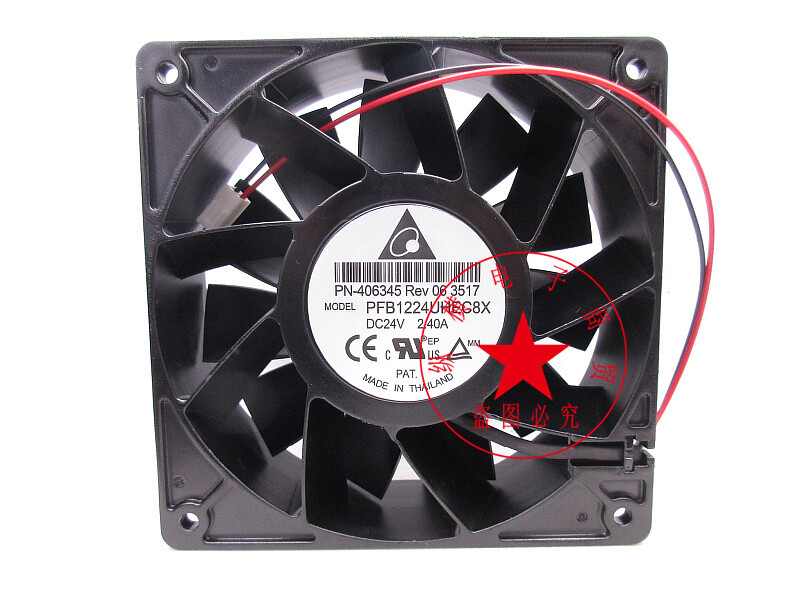 Delta PFB1224UHEC8X 12038 24V 2.40A high air volume inverter fan