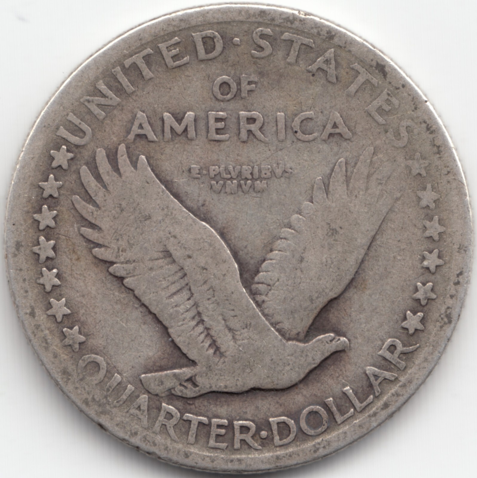 1917 D Type 1 Standing Liberty Quarter, G
