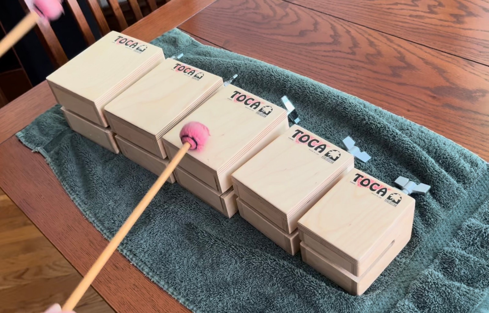 5 TOCA Templle Blocks NO STAND
