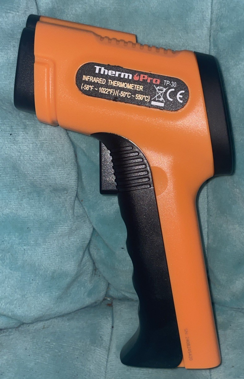 ThermoPro TP30 Infrared Thermometer Gun for Cooking Max Measure -58°F ~1022°F
