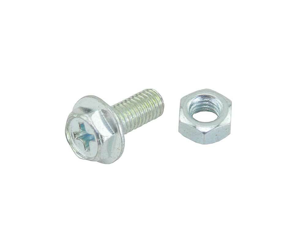 Bike Light Bracket Bolt/Nut 12 x 5mm Chrome. Bike parts,Bicycle parts.