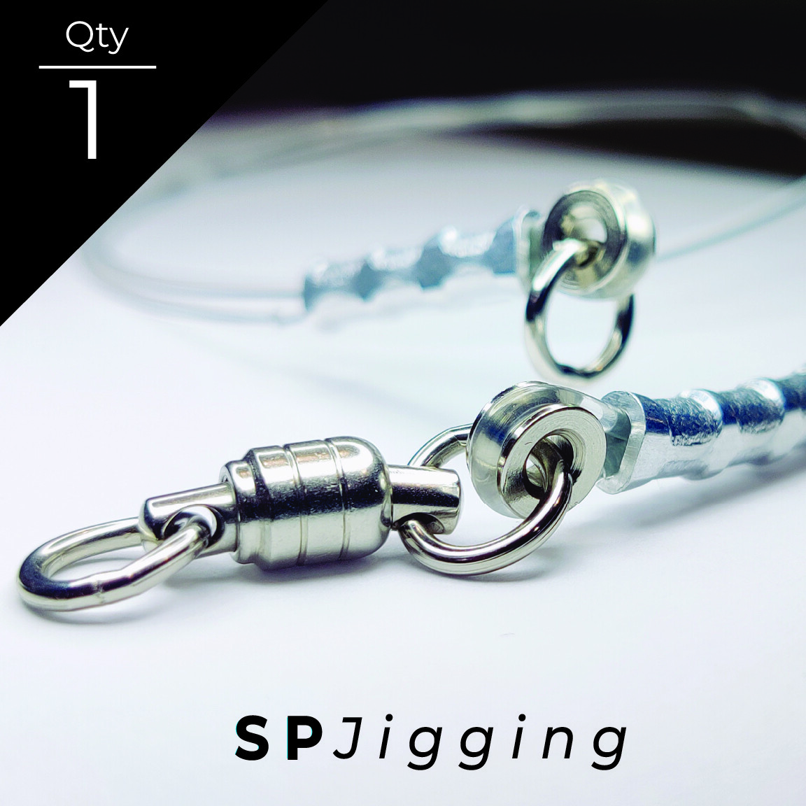Premium 3' 200/300 lb. Jigging Bite Leader w/ Grommet