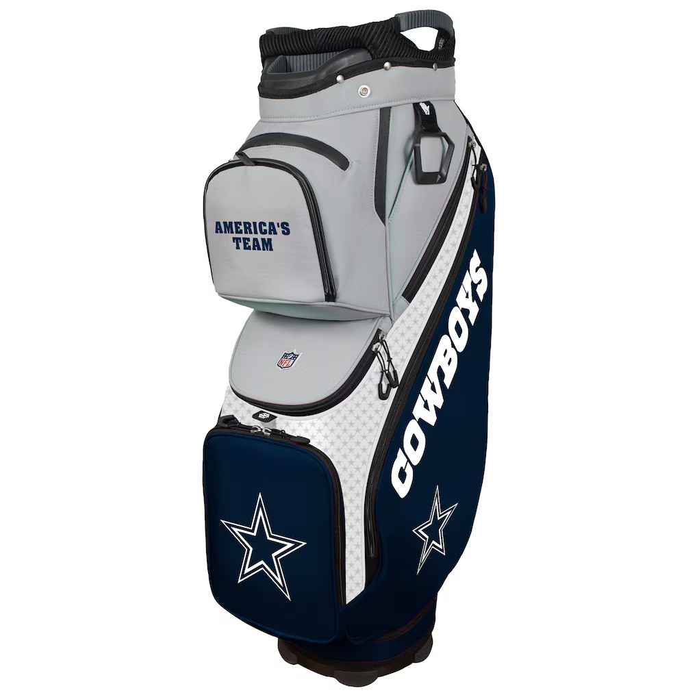 Dallas Cowboys NFL WinCraft Clubhouse Cooler Cart Golf Bag