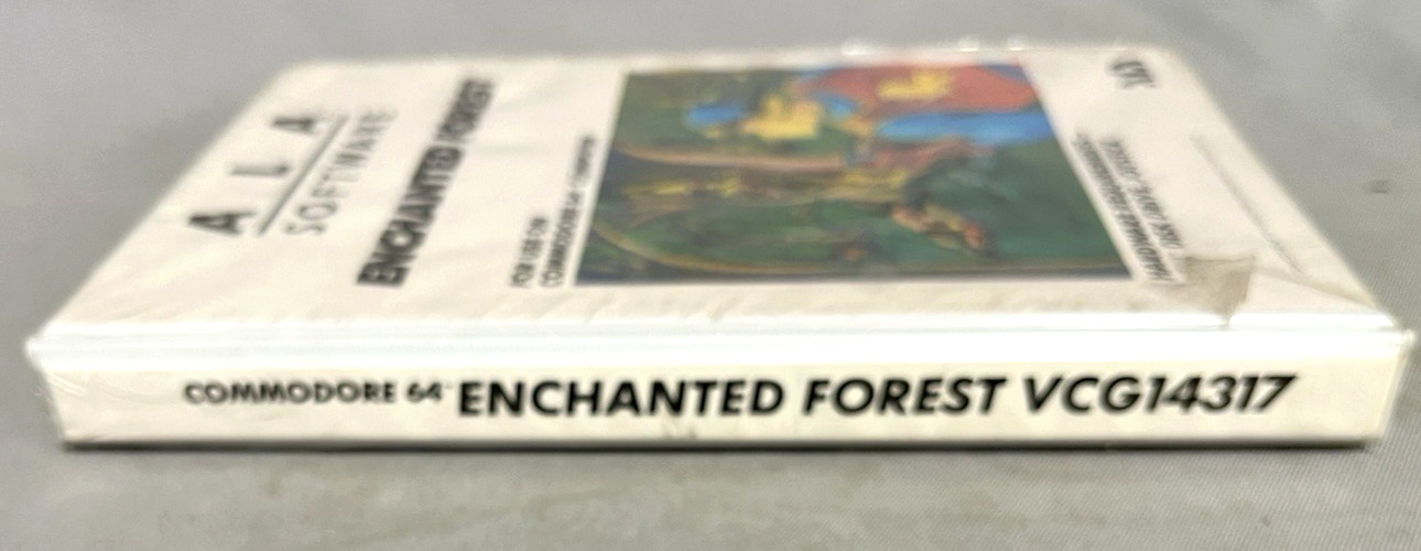 Brand New Enchanted Forest Game ALA Video Software Commodore 64 disk 1983