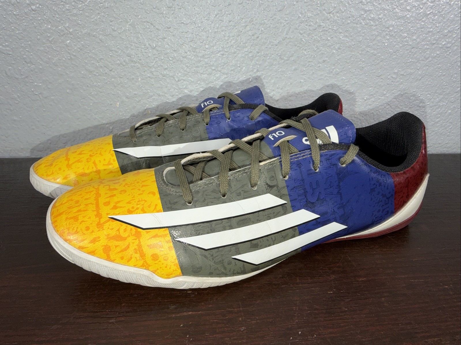 adidas F10 Adizero MESSI Indoor Soccer Football Boots Shoes Size Men’s US 10.5