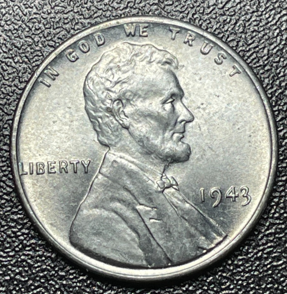 1943 1C  Lincoln Wheat Cent ** Brilliant Uncirculated