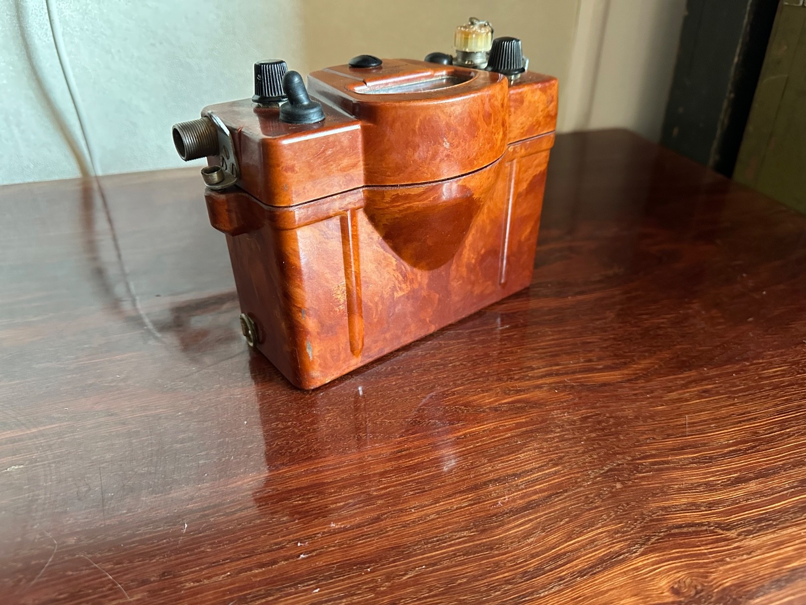 RARE! PROGNOZ Soviet Dosimeter Radiometer Geiger Counter (Control Unit Only)
