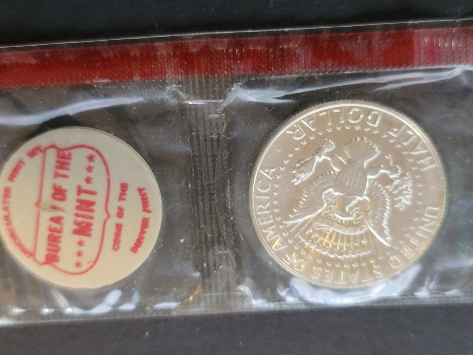 1969 D Denver Mint Uncirculated Silver Kennedy Half Dollar