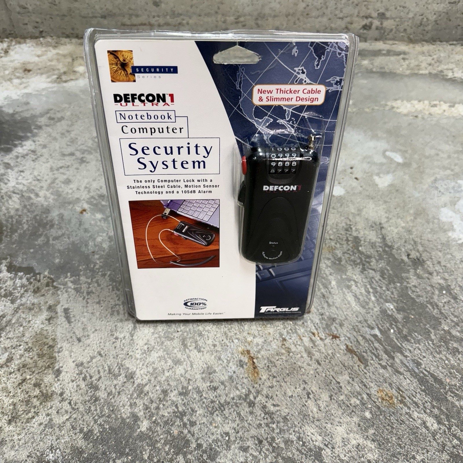Targus DEFCON 1 Notebook Security System w/ Alarm – Open Box Complete Tested