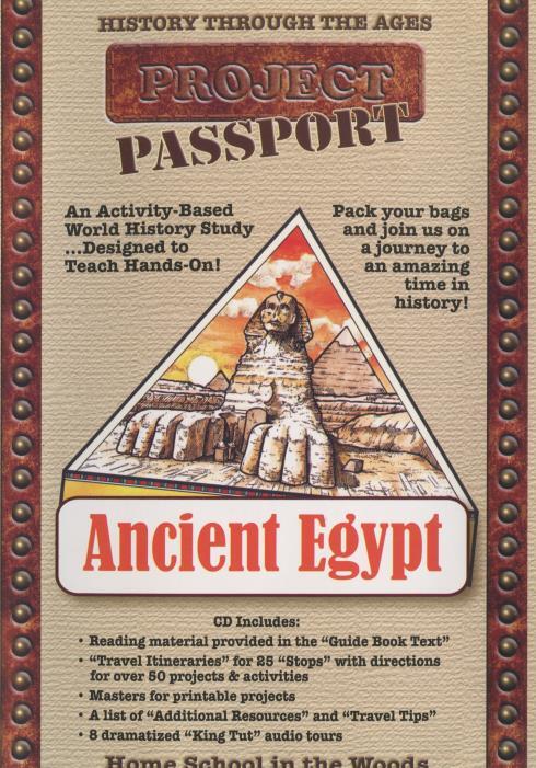 Project Passport: Ancient Egypt PC CD learn history home school study activities