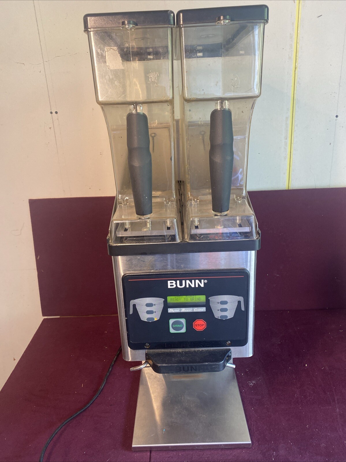 BUNN MHG SST 35600.0000 Commercial Coffee Grinder