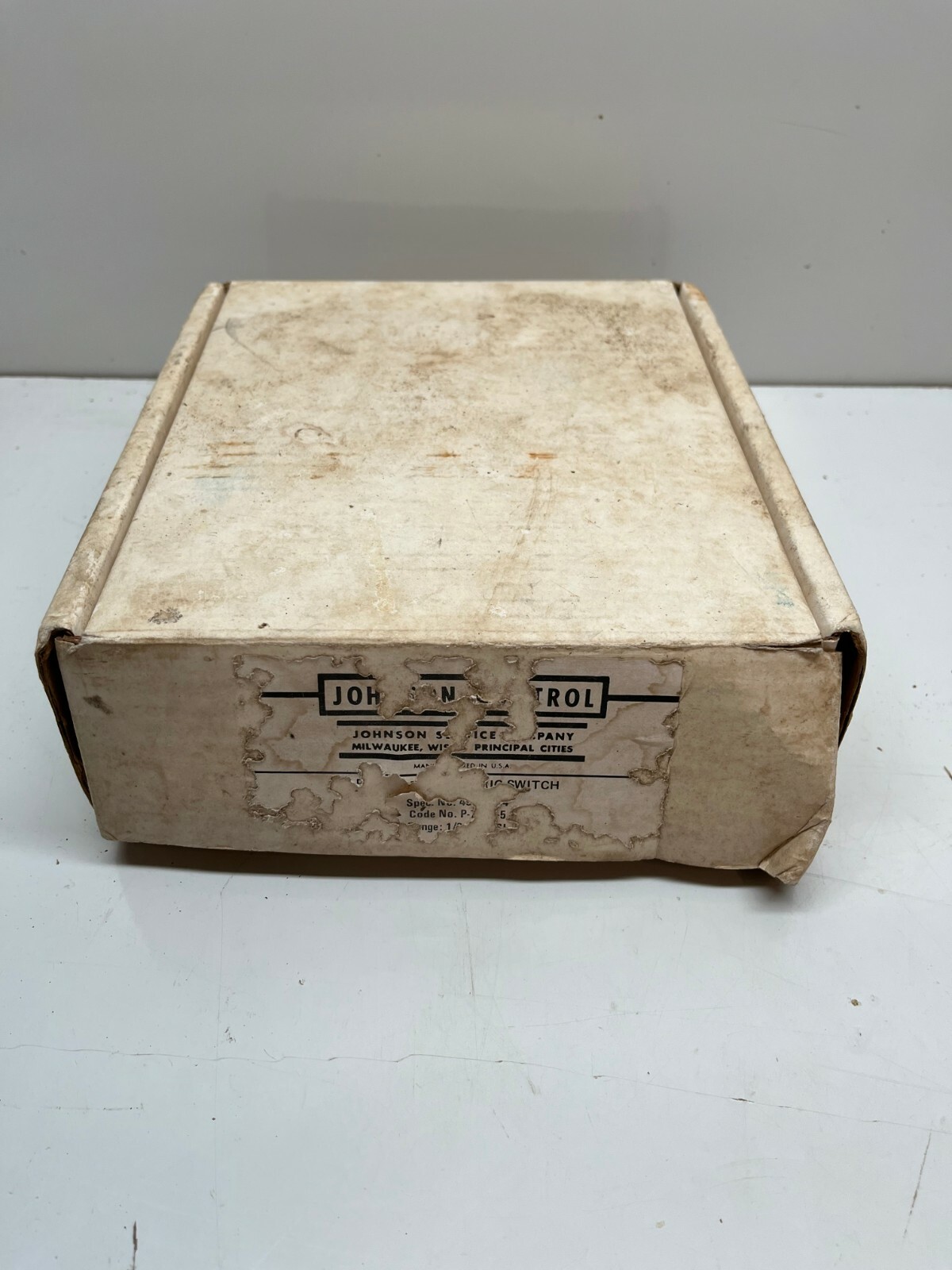 JOHNSON CONTROL P-7230-5 PRESSURE ELECTRIC SWITCH