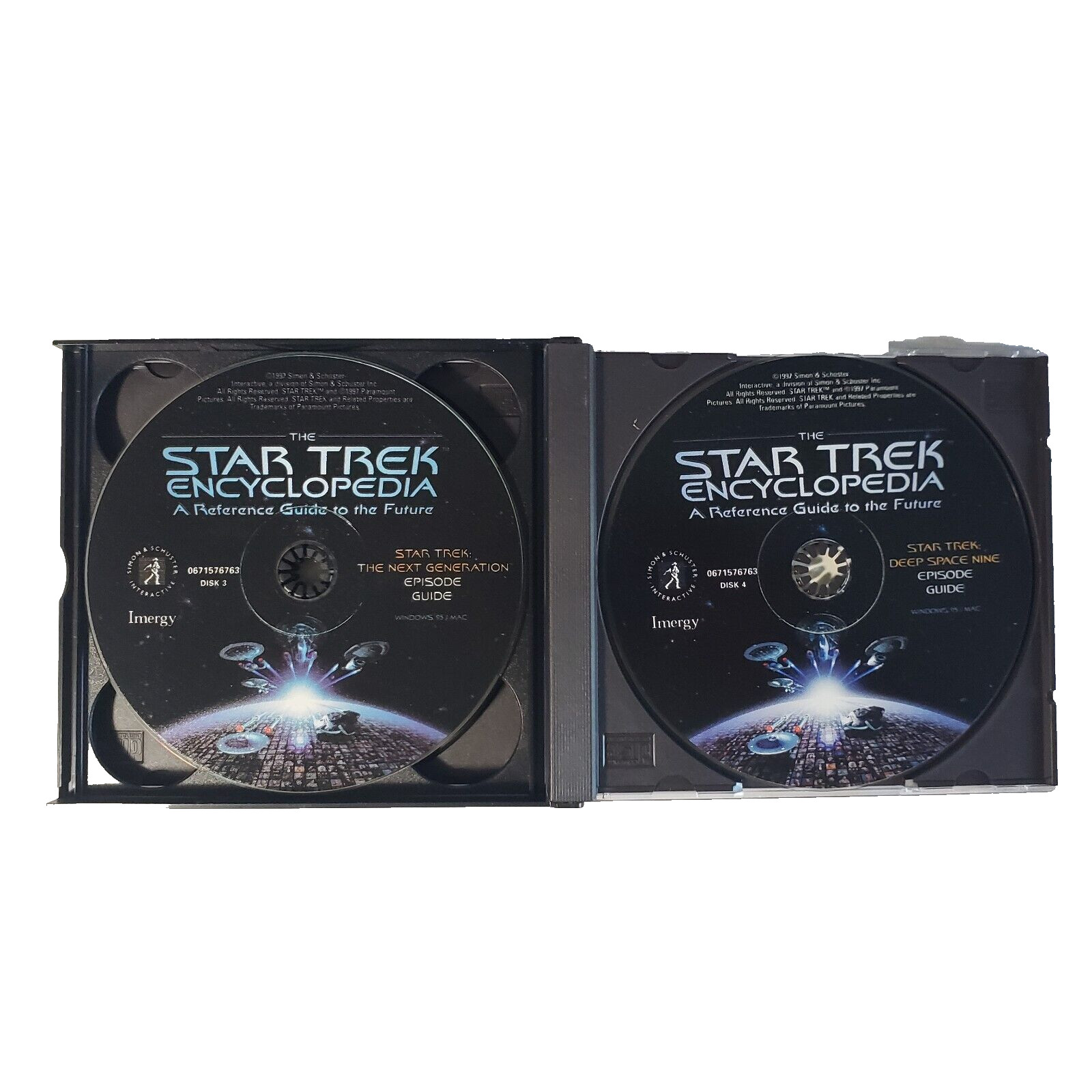Vintage Star Trek Encyclopedia CD-ROM Reference Guide To The Future Version 3.0