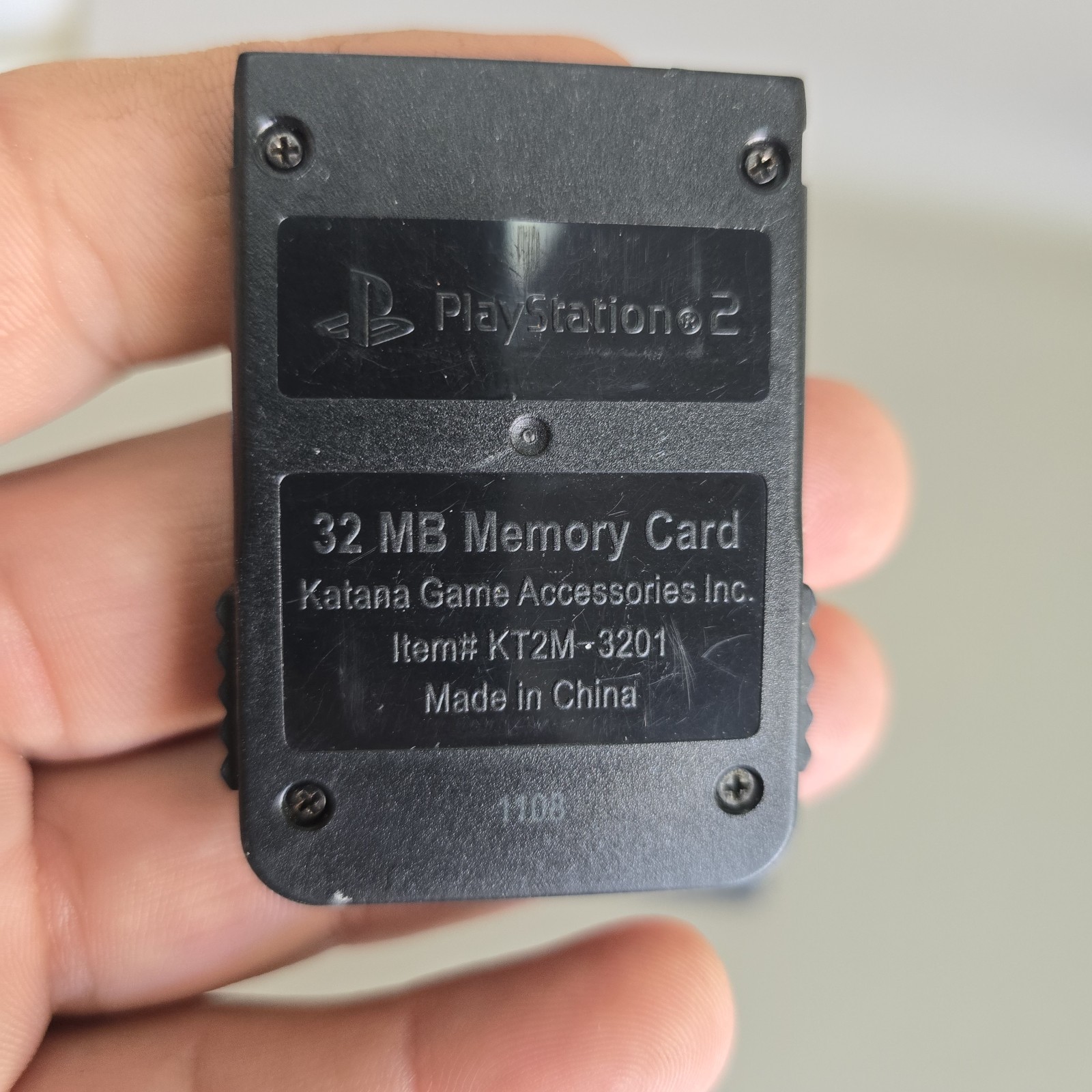 Sony Playstation 2 MagicGate 32MB Katana Memory Card PS2 OEM Untested