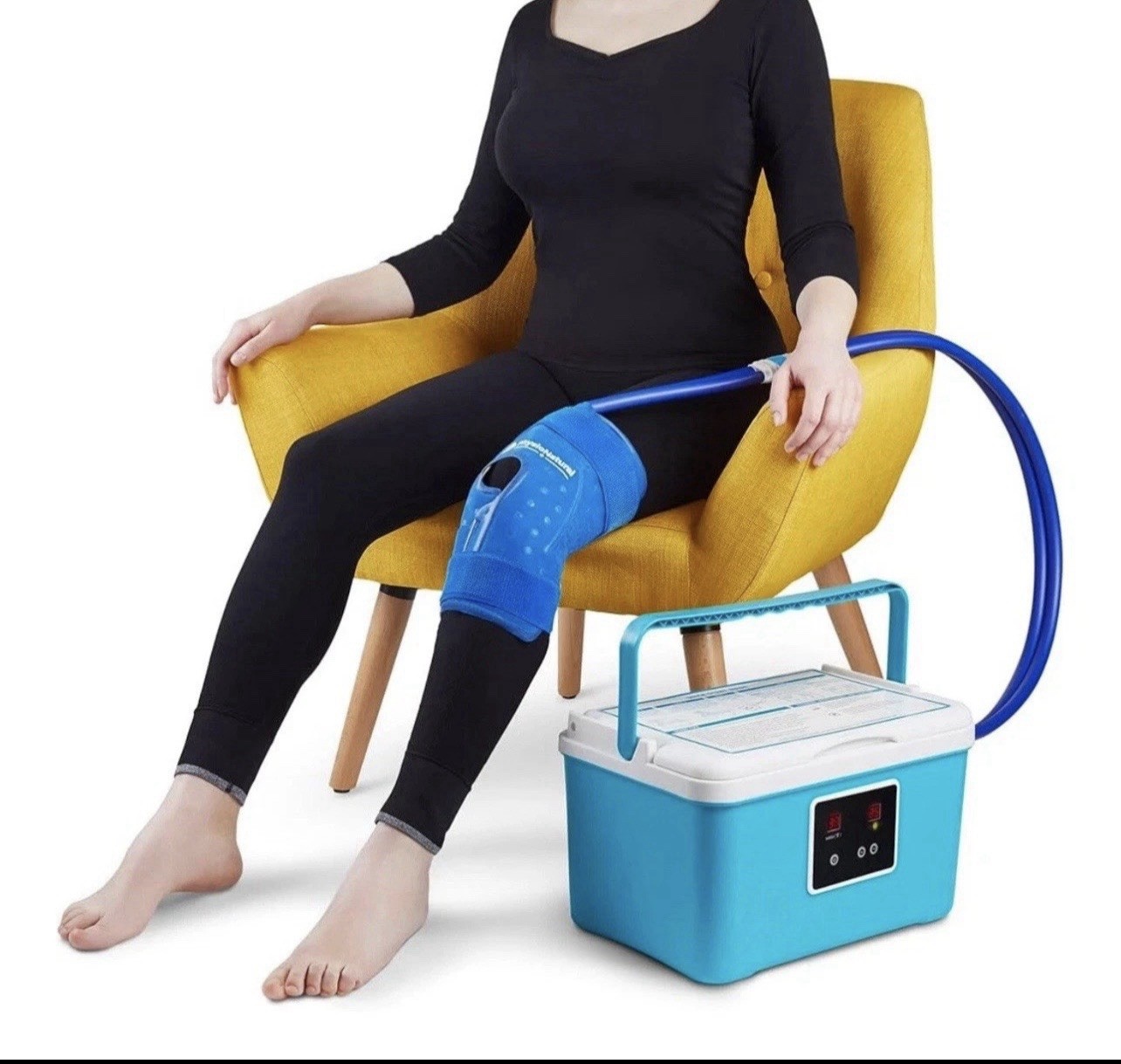 9 Quart Cold Therapy Ice Machine for Knee Recovery & Post-Op Swelling