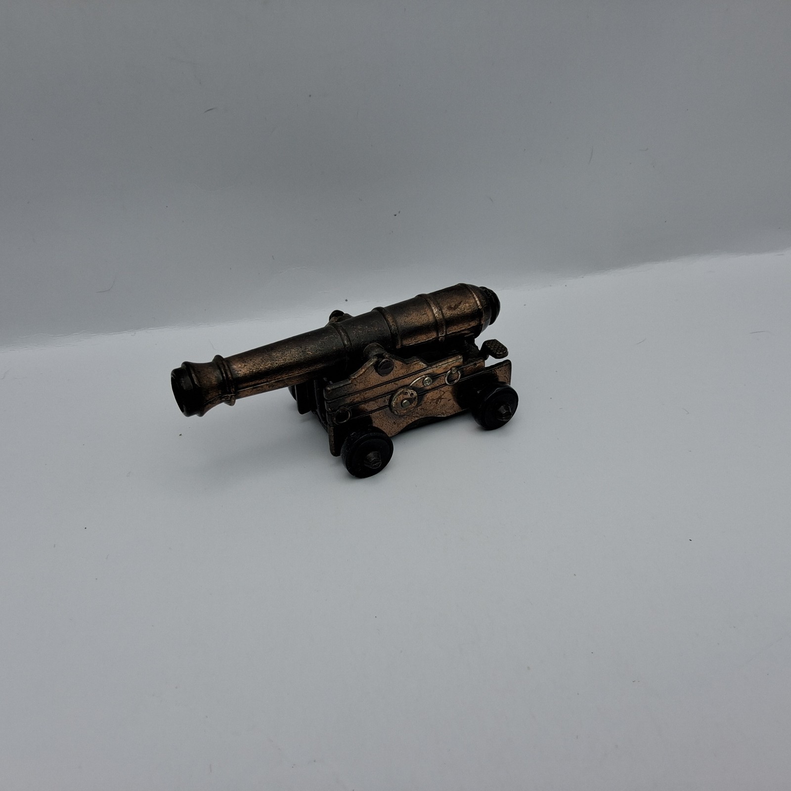 Vintage Collectible Miniature Die Cast Civil War Cannon Pencil Sharpener