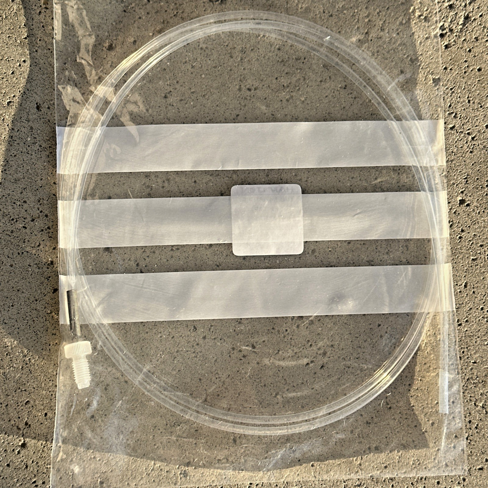 HAMILTON TUB 1/4-28" UNF 240134 FEP TAP microlab 600 tubing 18ga New