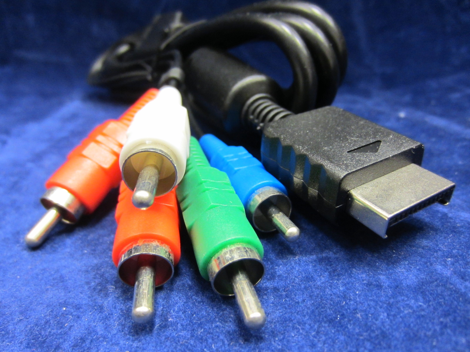 Old Skool 6 ft Component HD AV Cable Cord for PlayStation 2/3 PS2 PS3