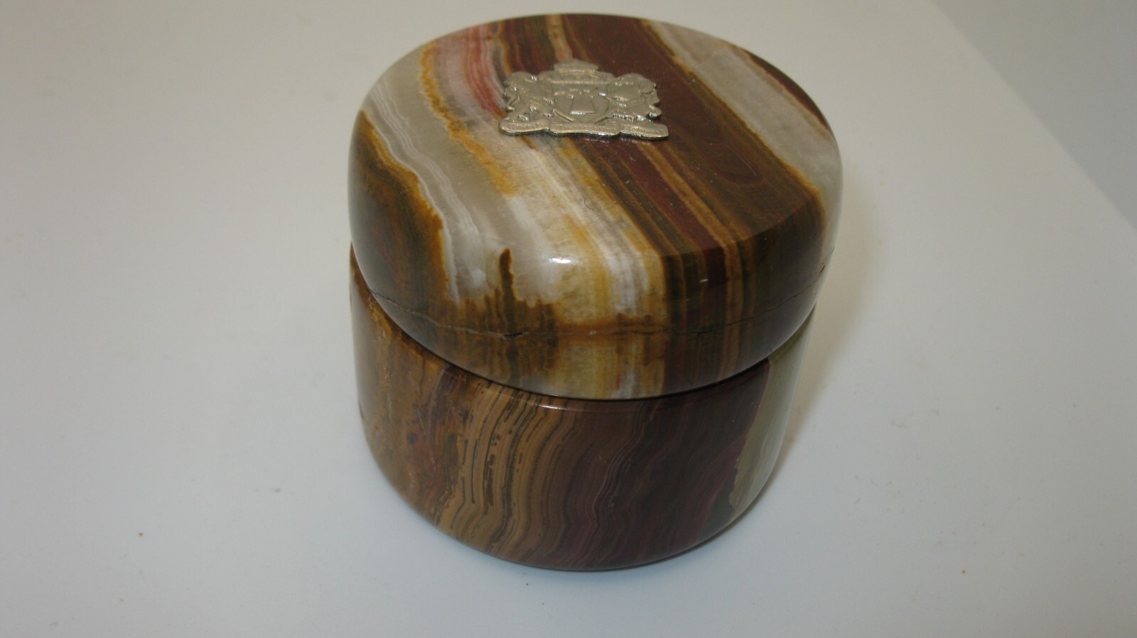 Turner Broadcasting Marble Box 2 1/2 x 2 1/2 inches. 1136