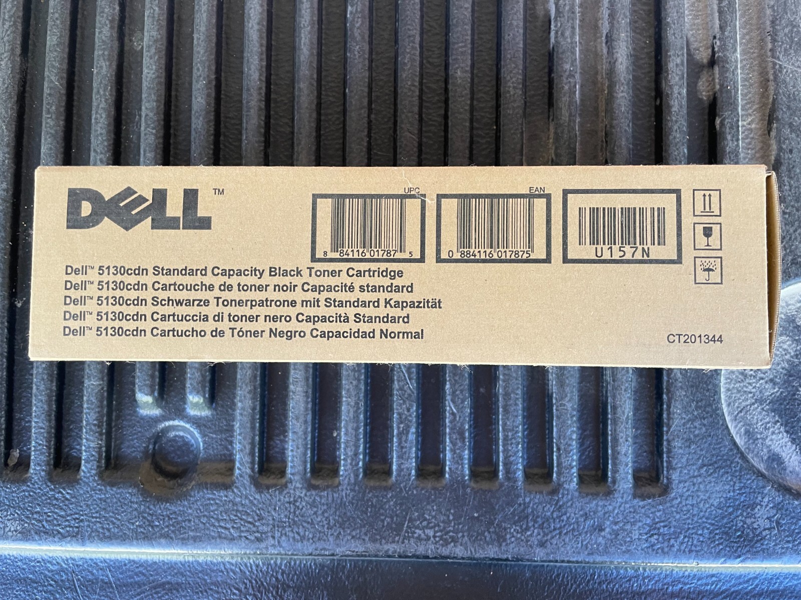 New OEM/Genuine Dell U157N Standard Capacity Black Toner Cartirdge 5130CDN