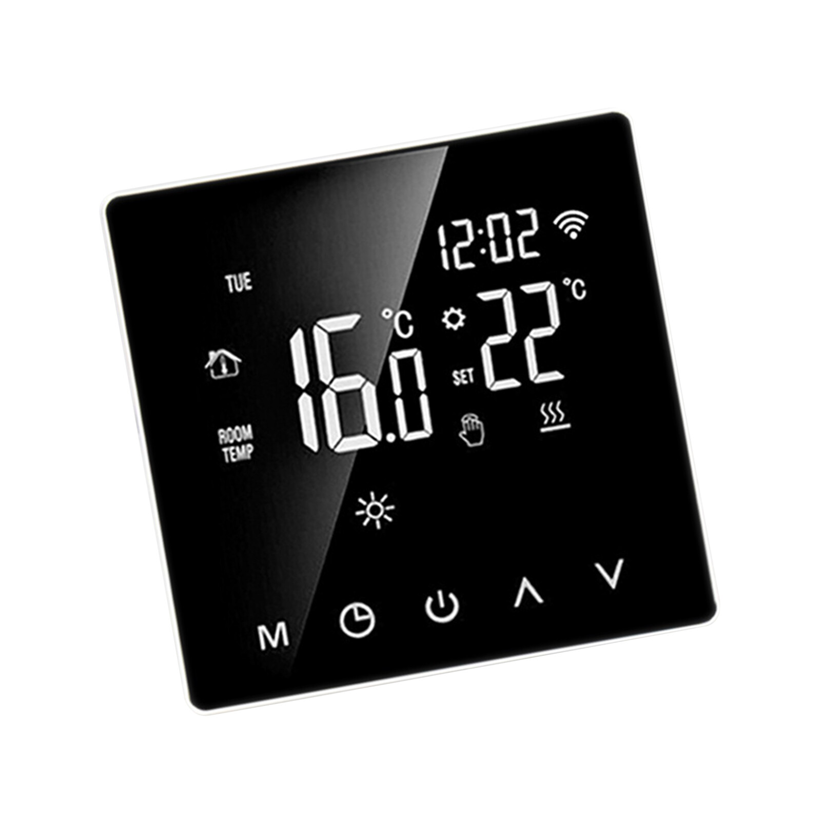 Smart Home Thermostat Programmable Wireless Room Sensor Digital App Control.
