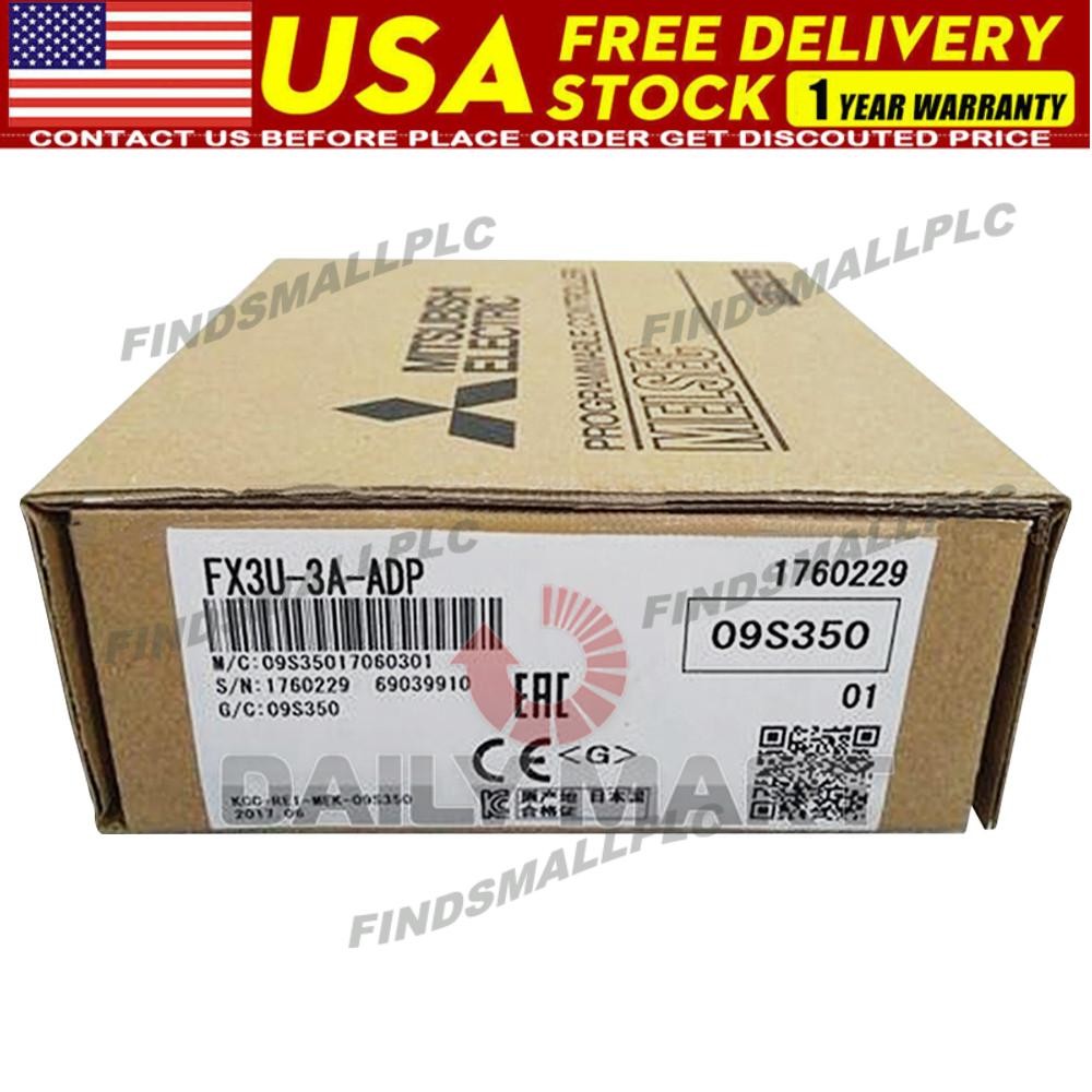New In Box FX3U-3A-ADP FX3U3AADP PLC Module