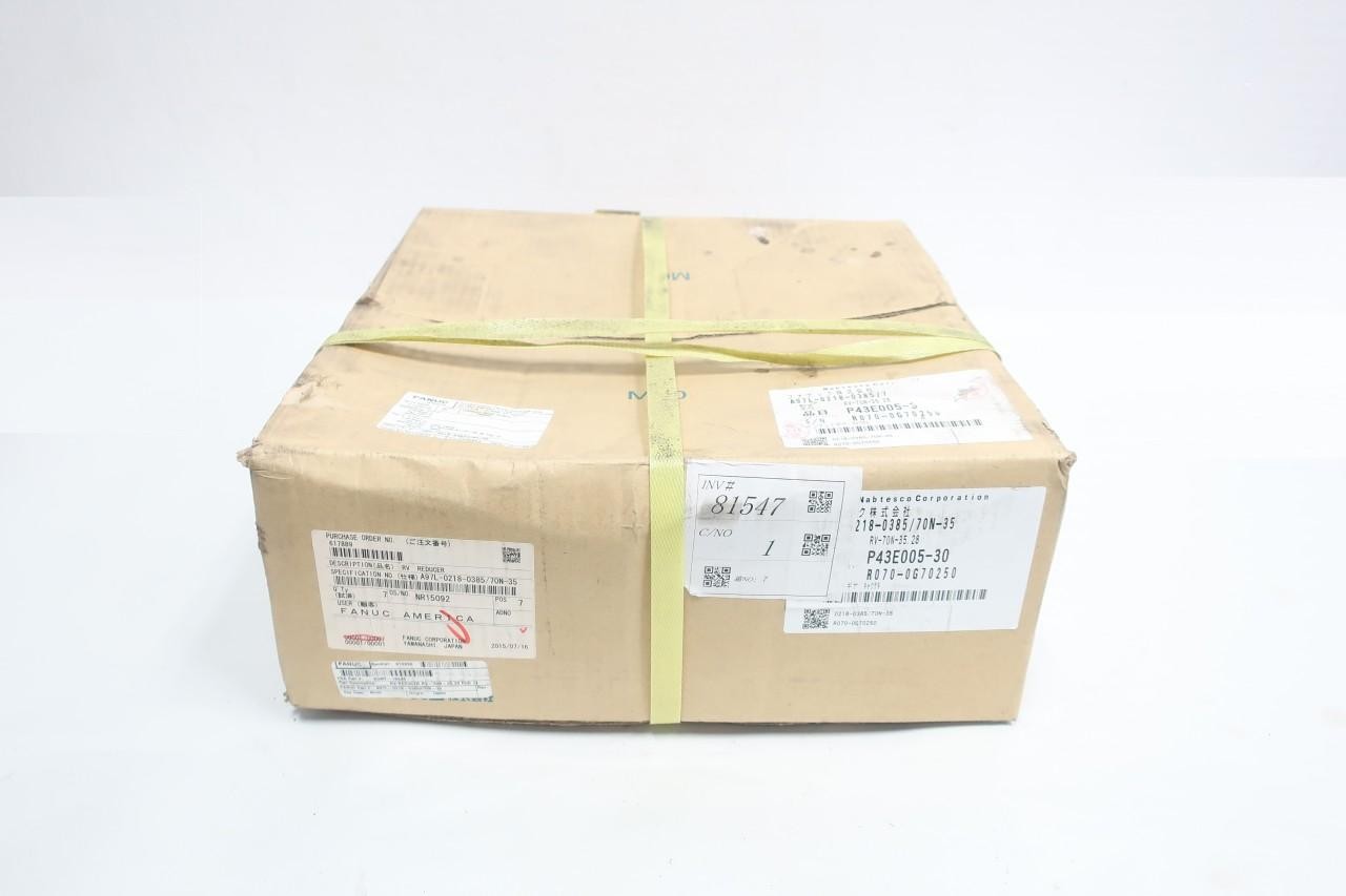 Fanuc RV-70N-35.28 A97L-0218-0385/70N-35 Gear Reducer