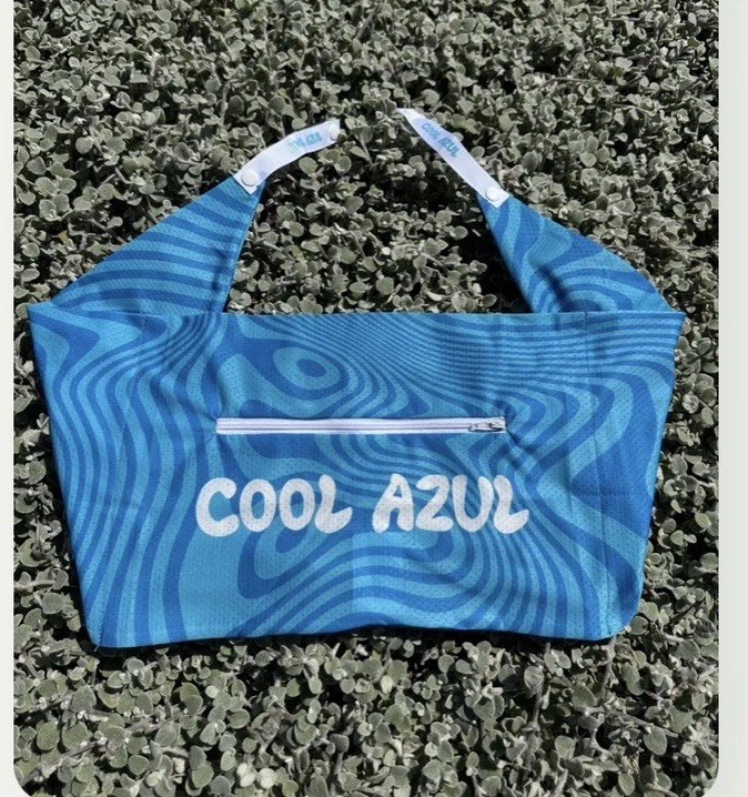 Cool Azul Ice Bandana...Made By Runners For Runners Marathon / Ultra / Training