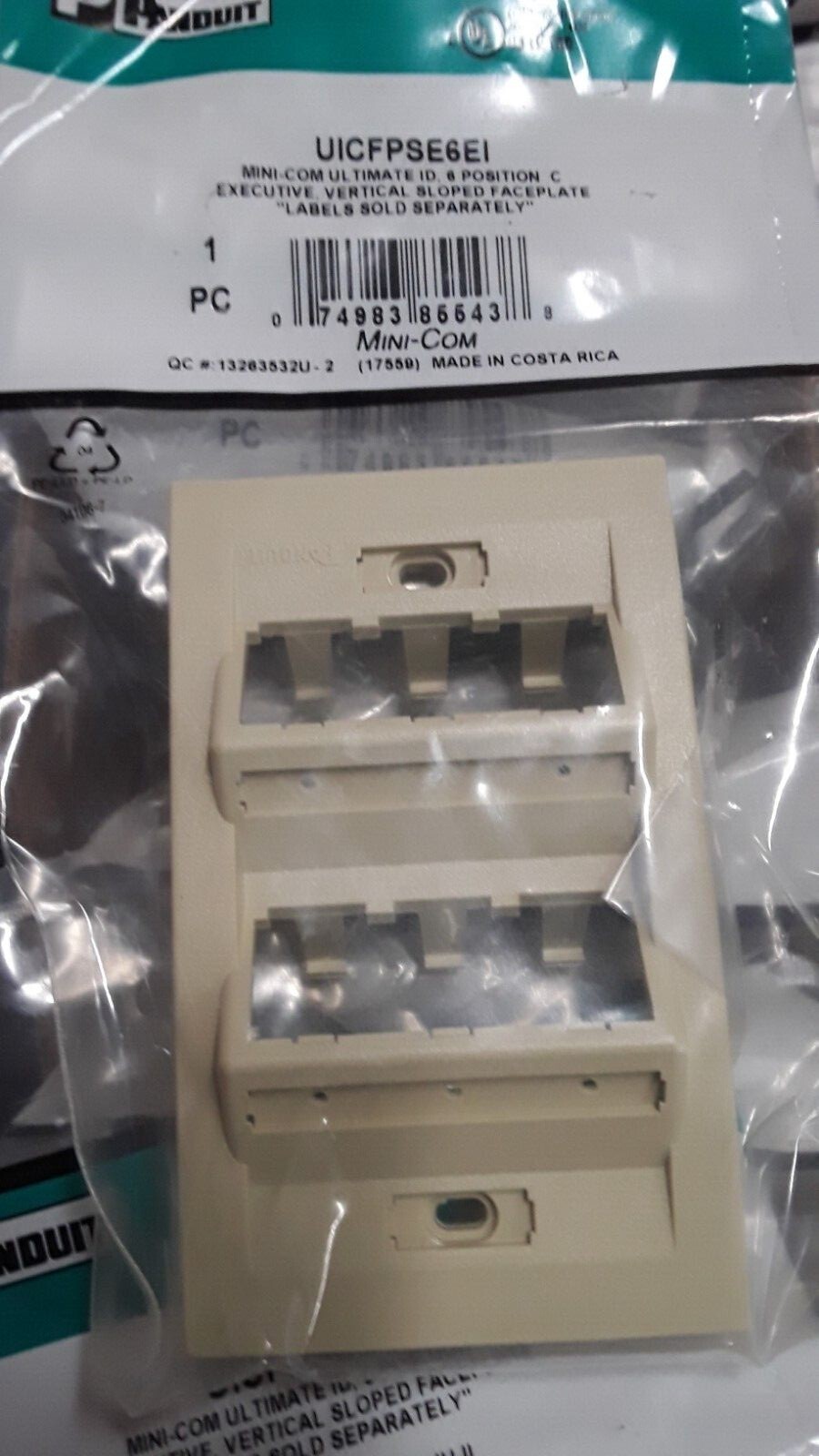 Lot of 16 UICFPSE6EI Panduit