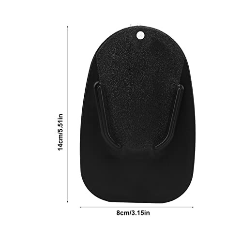 Motorcycle Kickstand Pad,Universal Side Foot Support Plate Kick Stand Black