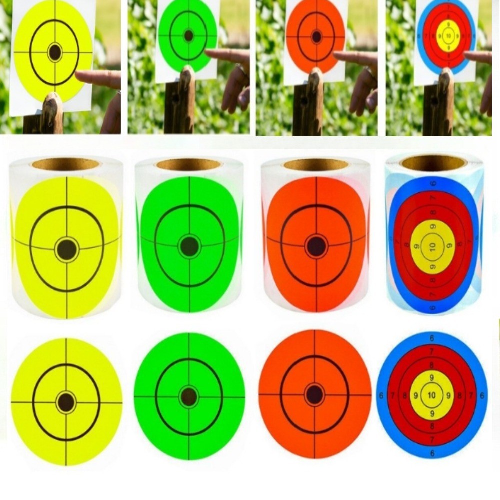 200/400X 3in Splatter Targets Stickers for Shooting Range Targets Self Adhesive