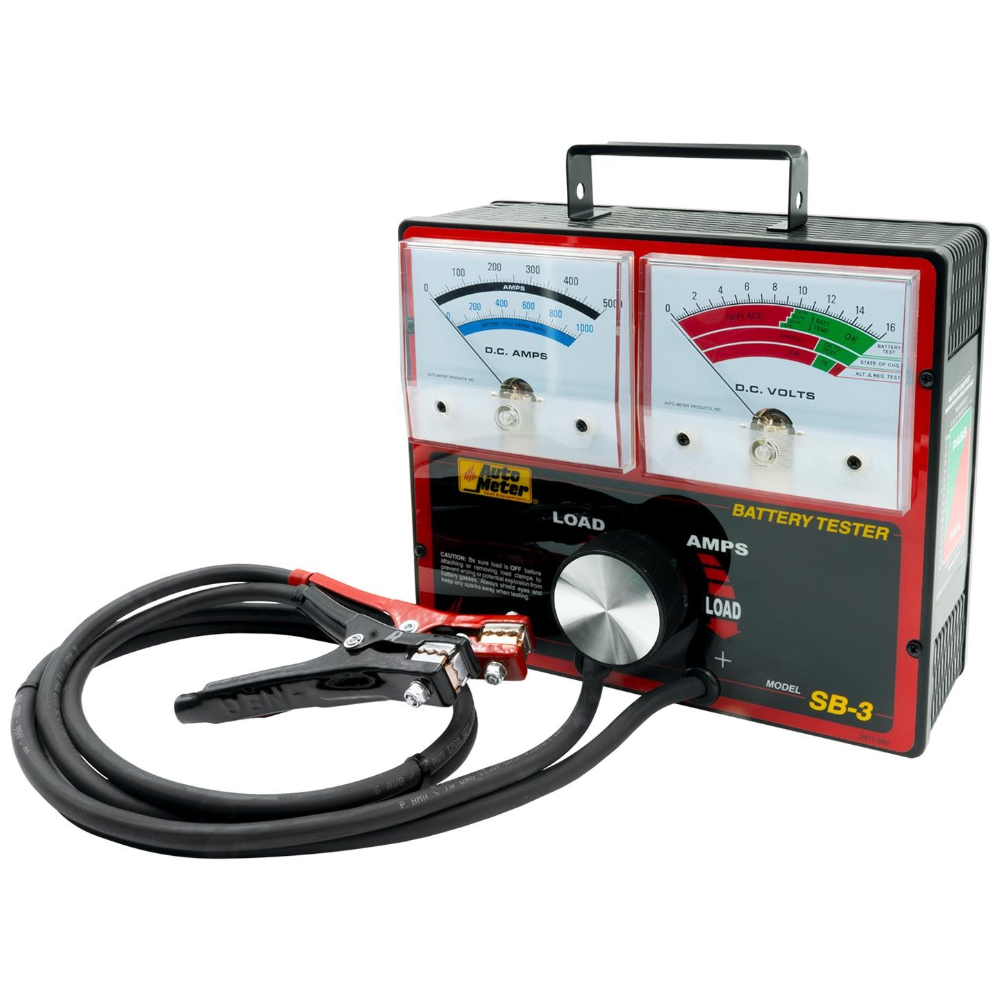 AutoMeter SB-3 500 Amp Variable Load Battery/Electrical Tester