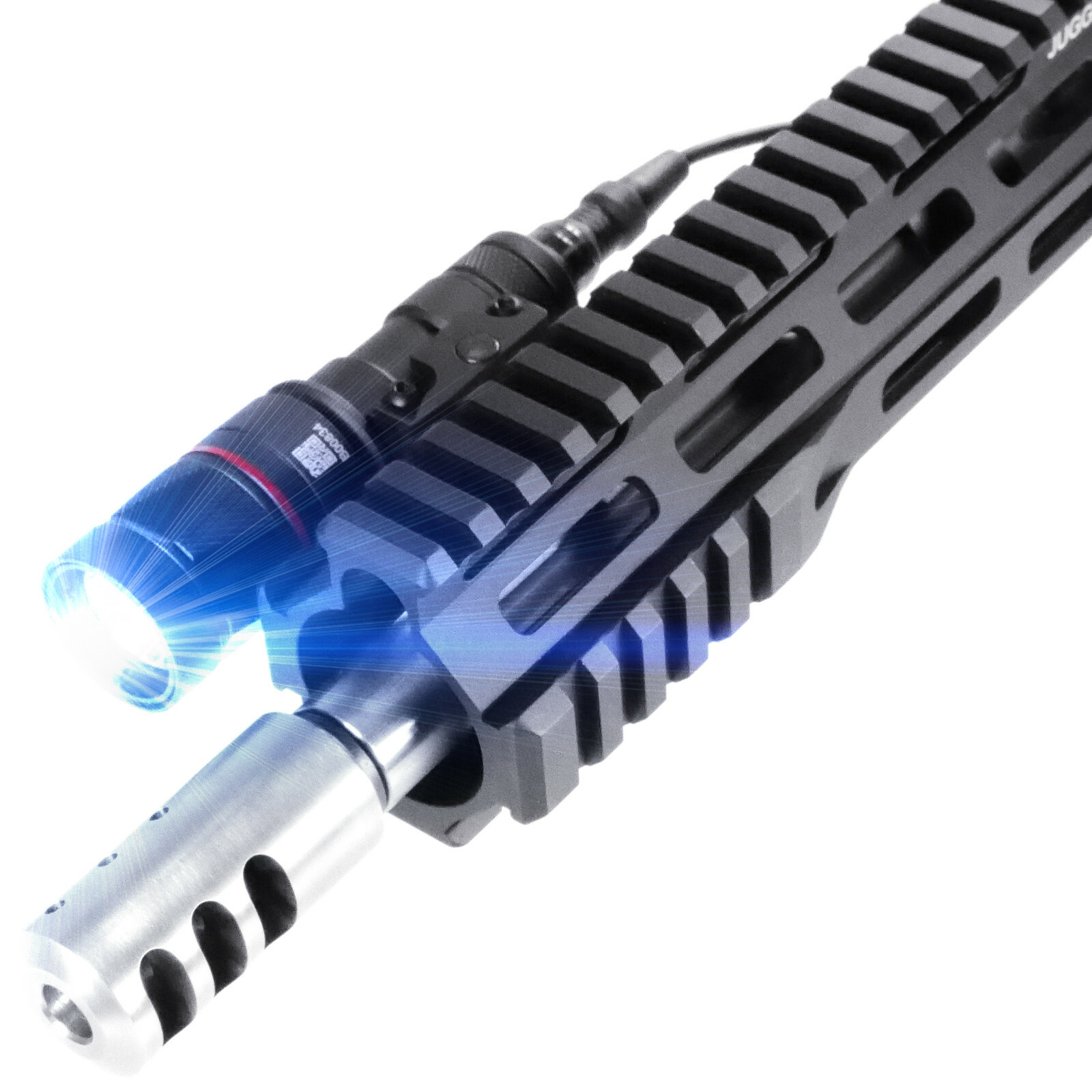 Rail Mount Weapon Light with Large Pressure Pad and Back Button KTactical