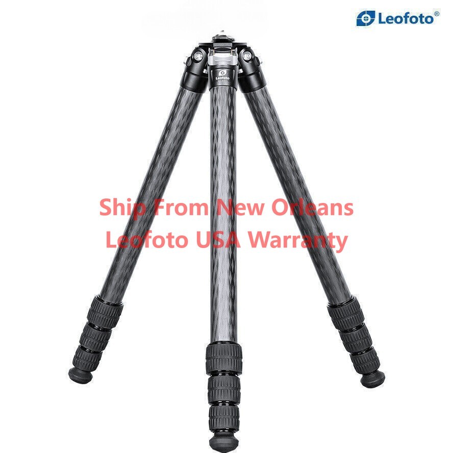 OPEN Leofoto SA-404CL Rifle Carbon Fiber Tripod (NO HEAD)