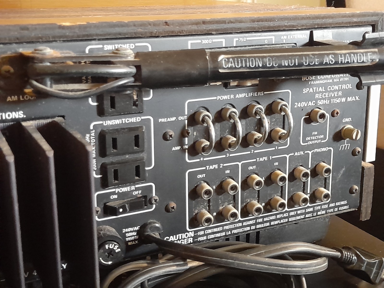Bose 551 Spatial Control Receiver 111803