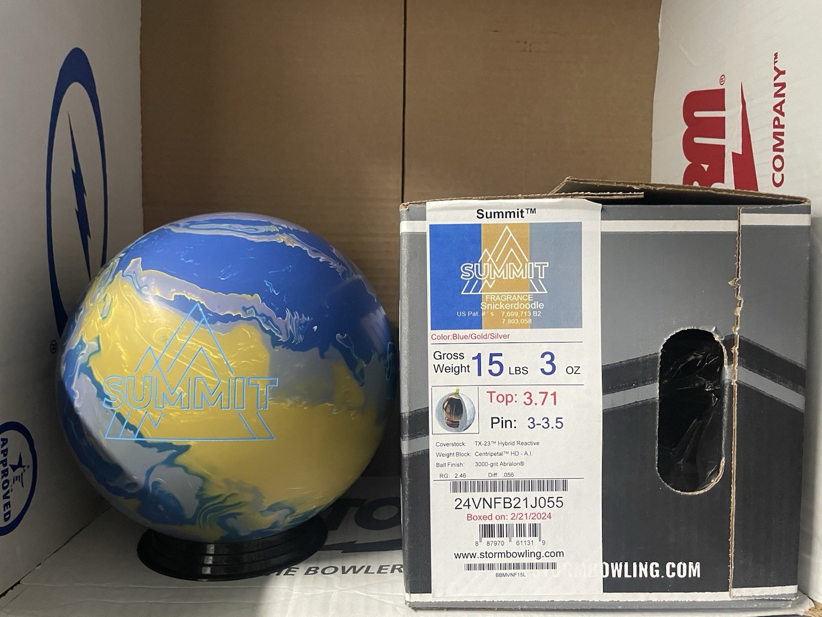 Storm Summit 15lbs! NIB!