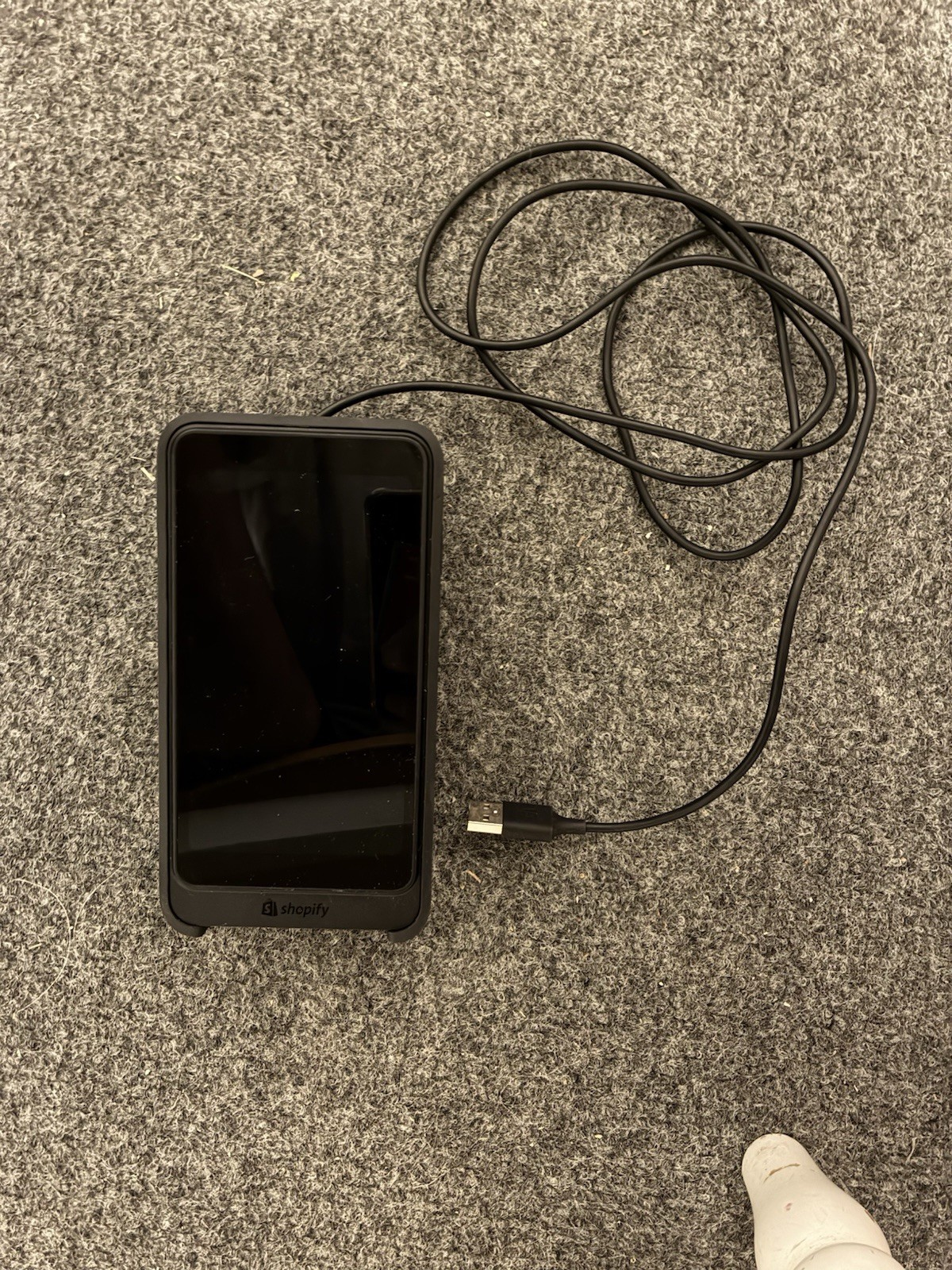 Shopify POS Go Handheld POS Terminal w/ Charging Dock, Cables