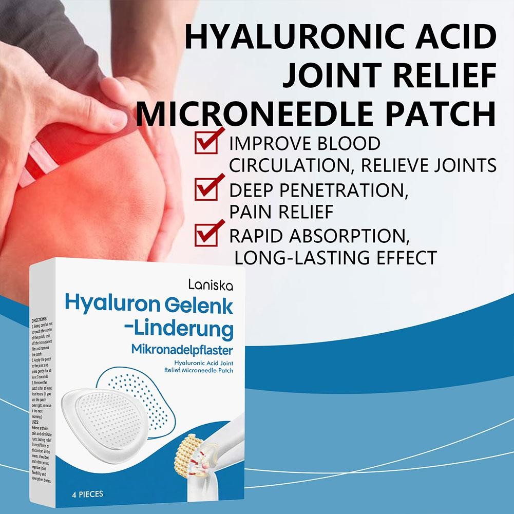 Joint Soothing Microneedle Patch Hyaluronic Reduces Joint Pain Patches PSM US .