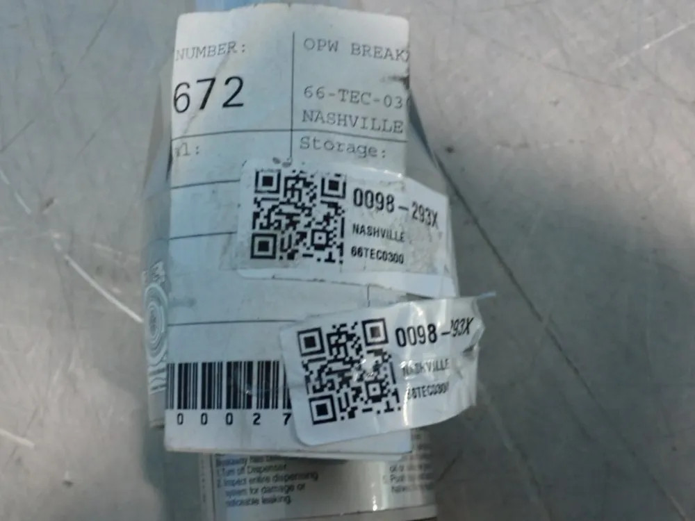 OPW BREAKAWAY COUPLING 66-TEC