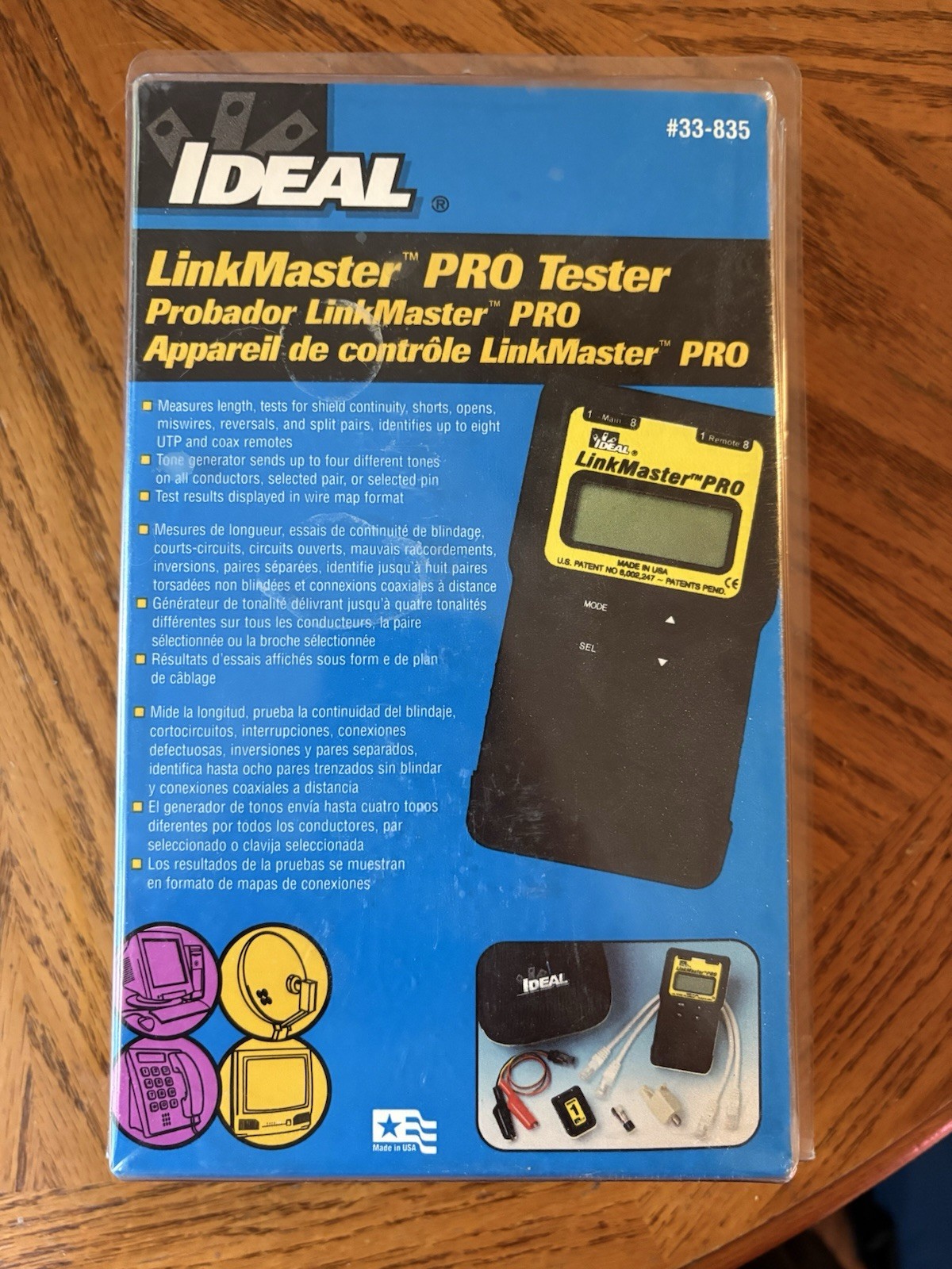 Ideal 33-835 Linkmaster Pro Salesman Sample New Open Box