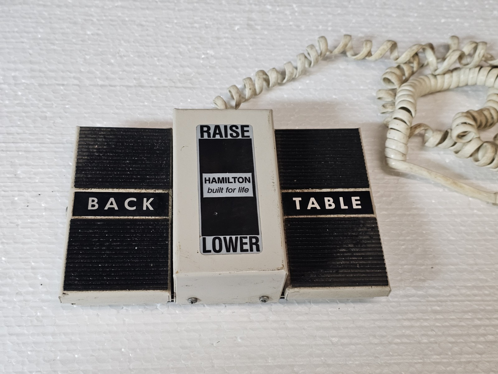 Automatic Footswitch for Hamilton Back Table