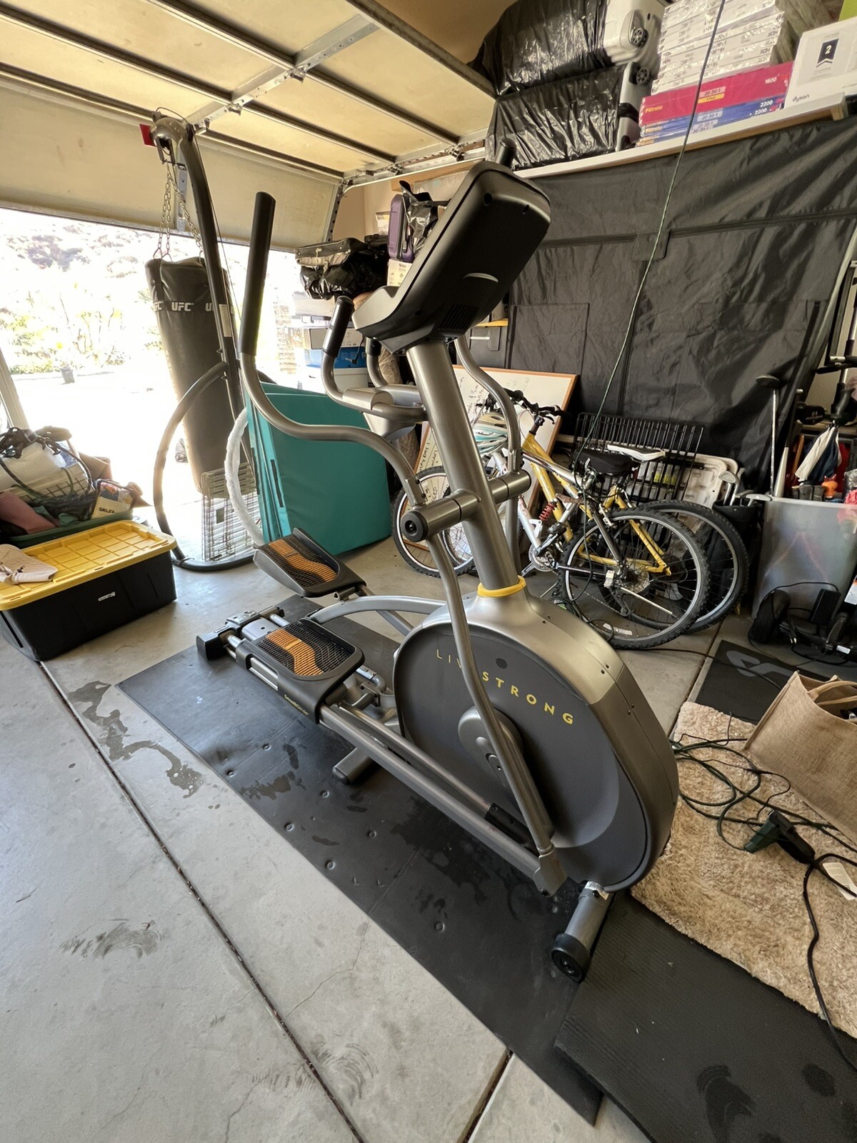Livestrong Elliptical Exercise Machine Used Fitness Equipment