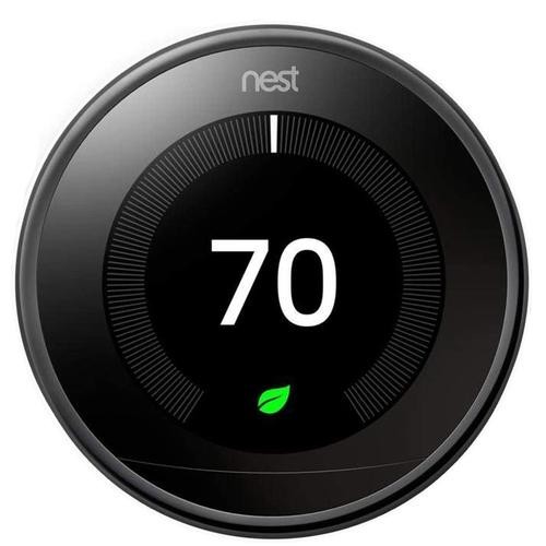 Google Nest 3rd Gen Learning Thermostat Display BLACK Part Only