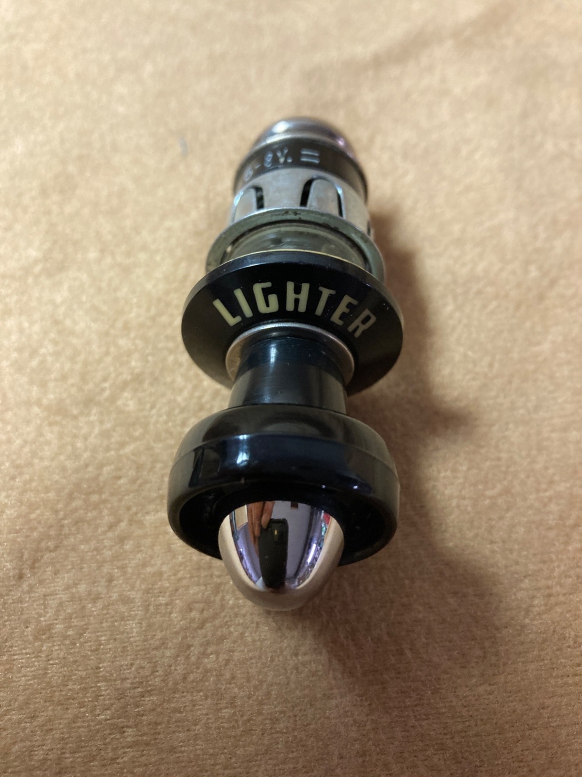 1955 1956 1957 Thunderbird complete original cigarette lighter with new element