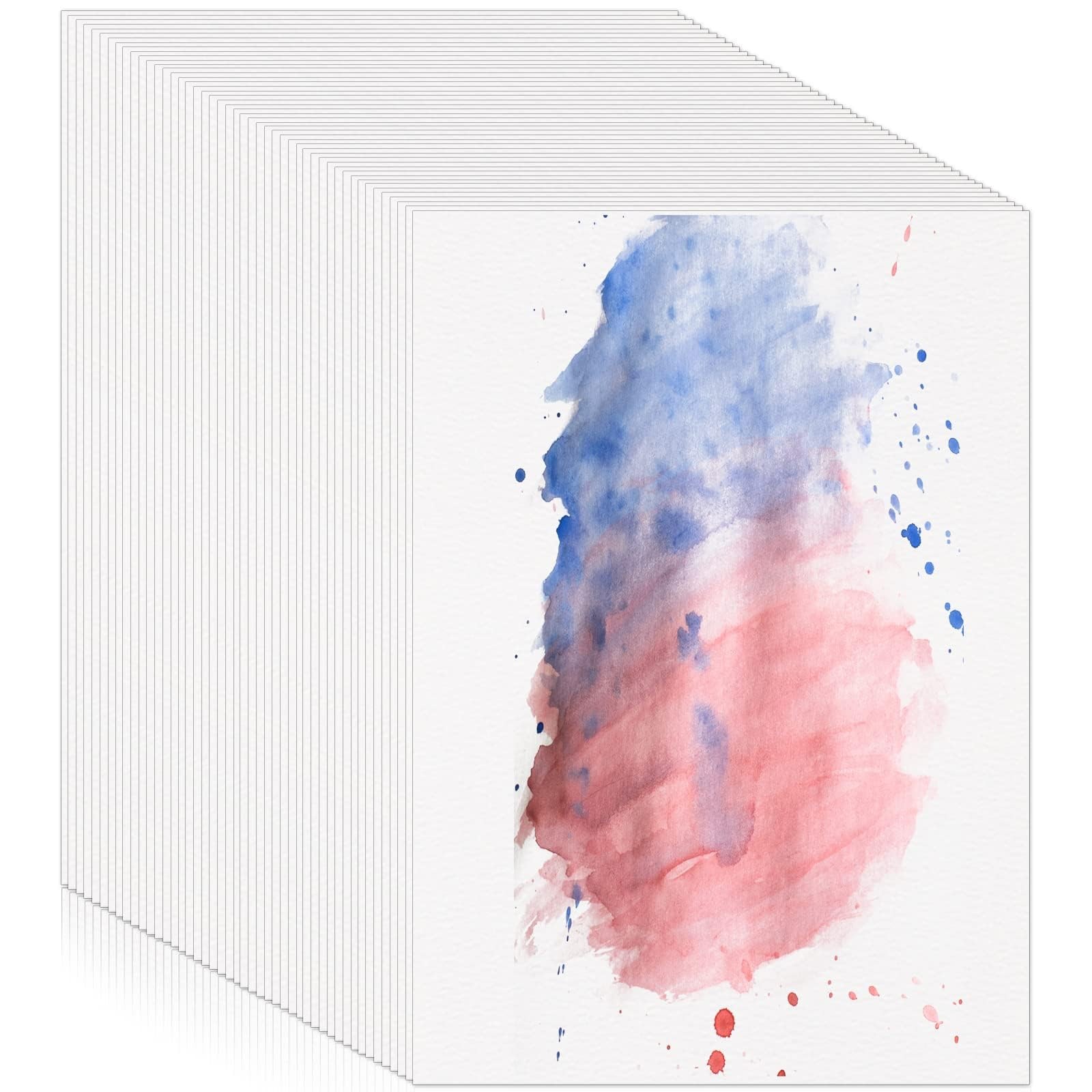 Watercolor Paper 120 Sheets 4 x 6 Inch 140 lb/300 GSM Cold Press White