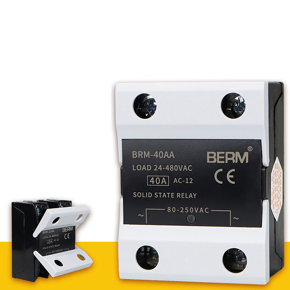 Solid State Relays Module AC-AC SSR-10/25/40/60/80/100AA Single-phase 80-250VAC